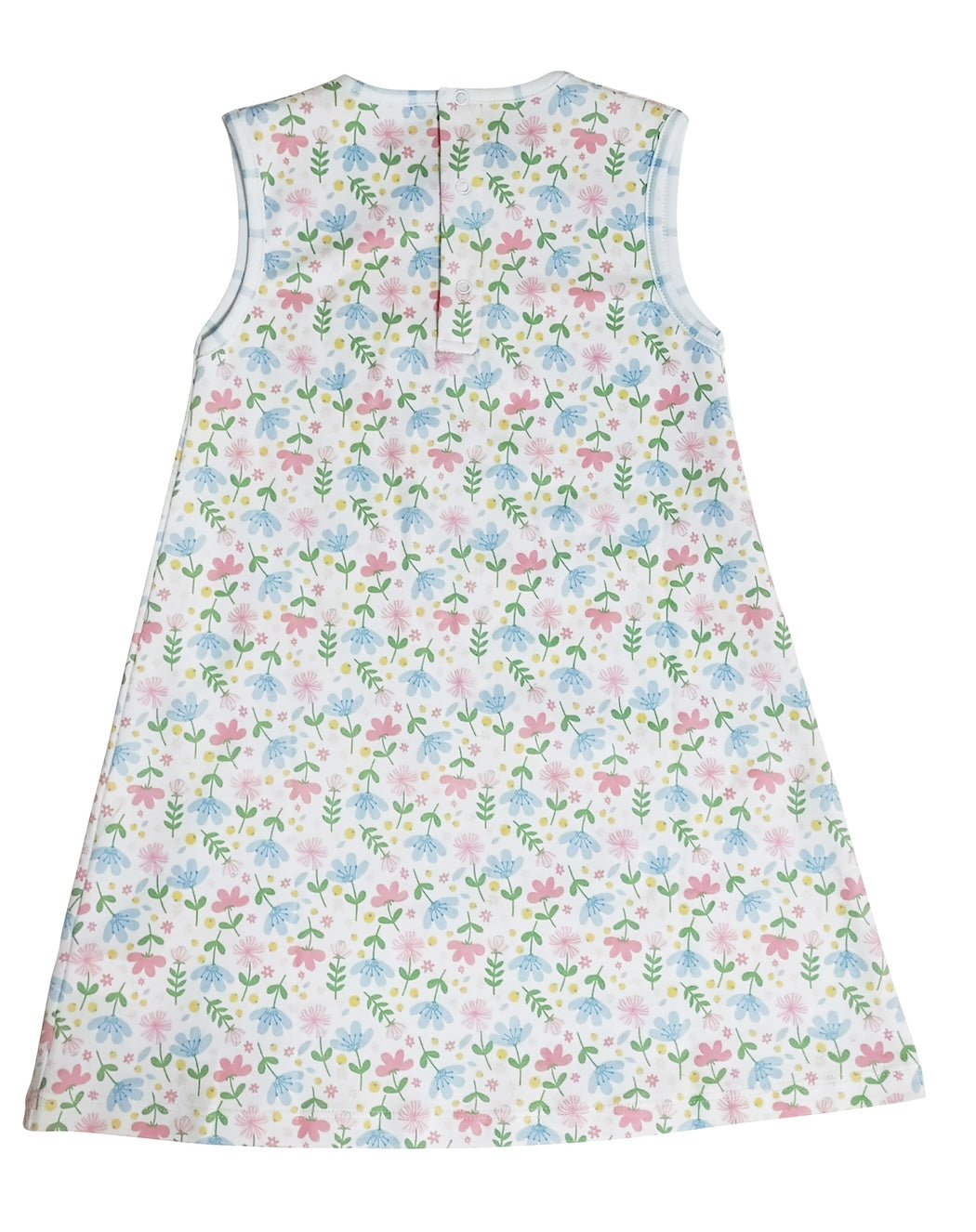 A-line Girl's dress Pima Cotton Palm Beach Collection - Little Threads Inc. Children's Clothing