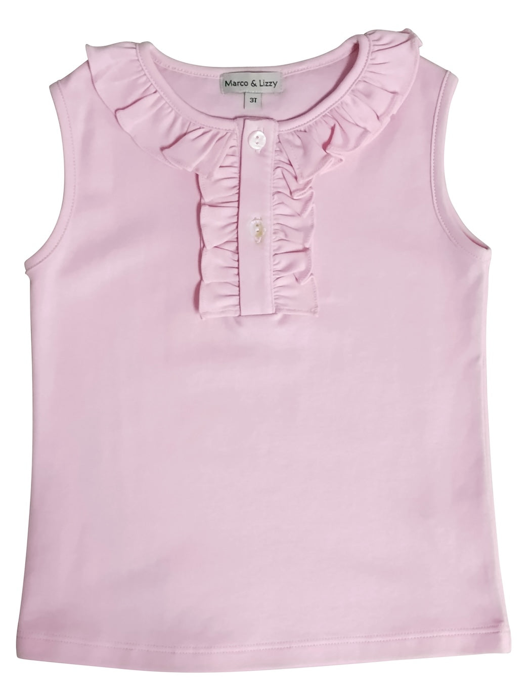 Pink Girl's Pima Top - Little Threads Inc. Children's Clothing
