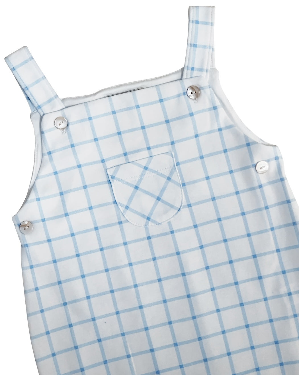 Palm Beach Front Pocket Baby Boy Overall - Little Threads Inc. Children's Clothing