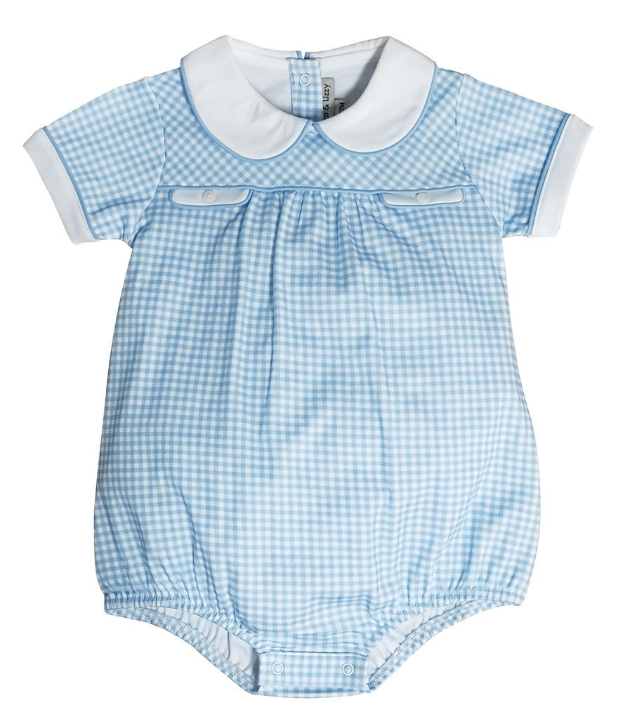 Baby Boy's Check Bubble - Little Threads Inc. Children's Clothing