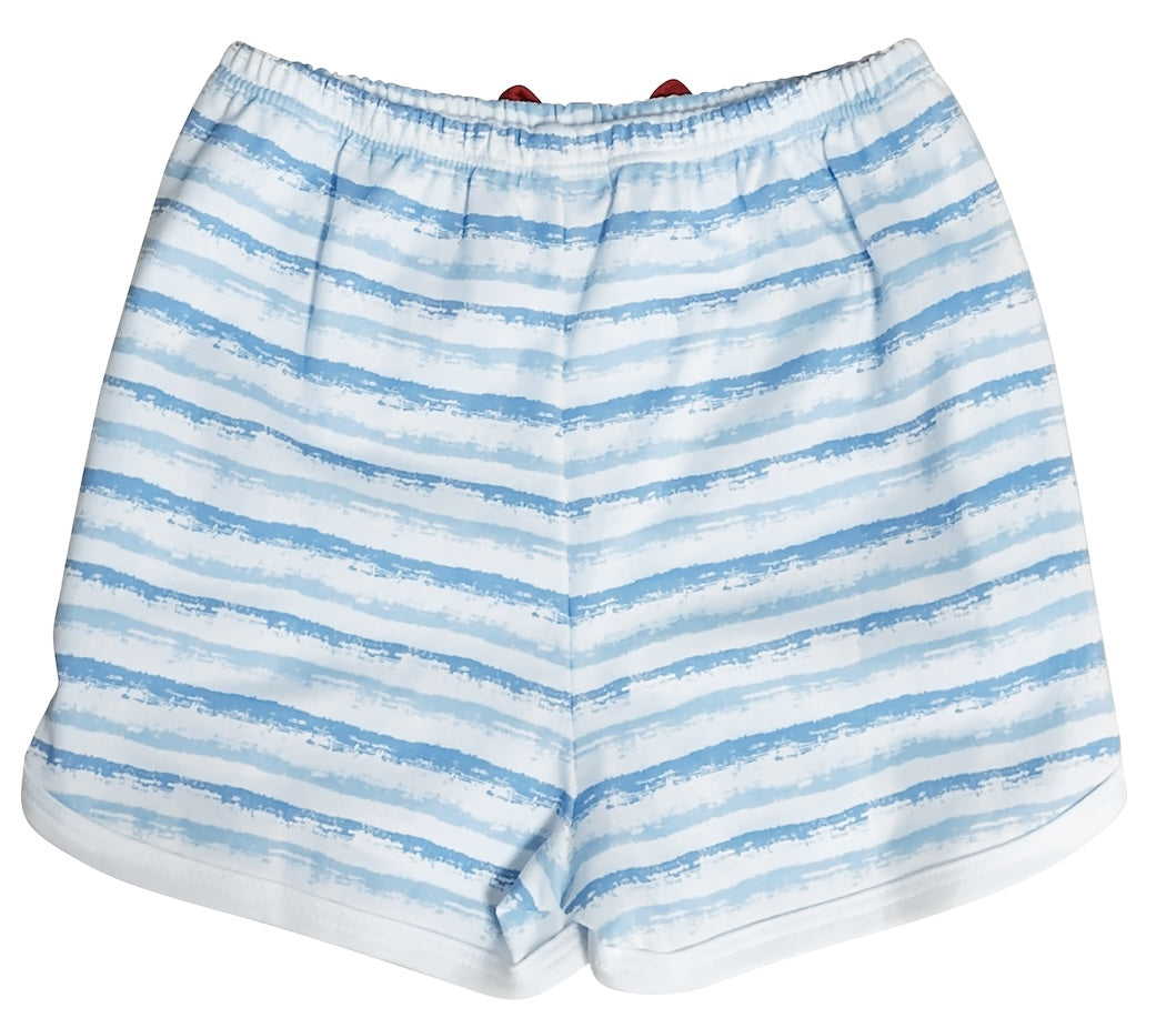 Nantucket Pima Cotton girls short set - Little Threads Inc. Children's Clothing