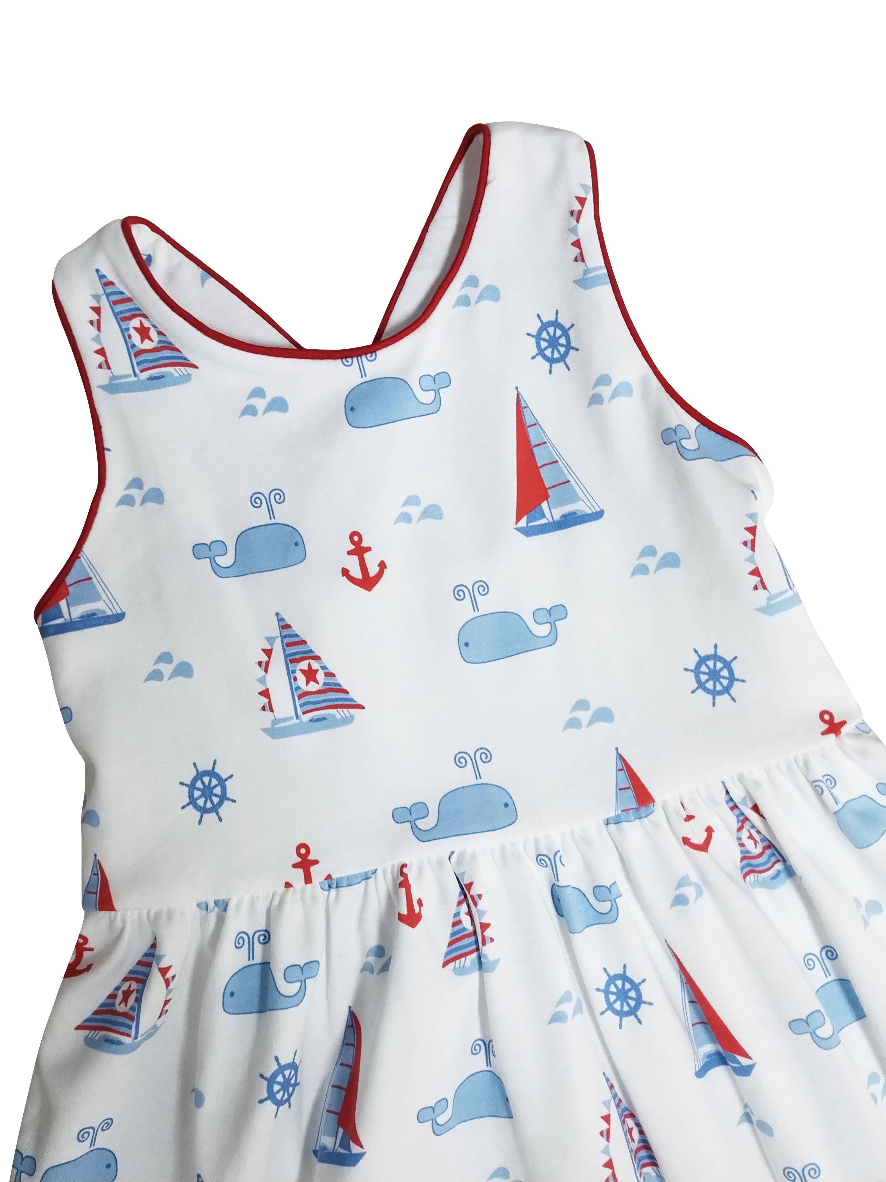 Nantucket Girls Summer Dress - Little Threads Inc. Children's Clothing