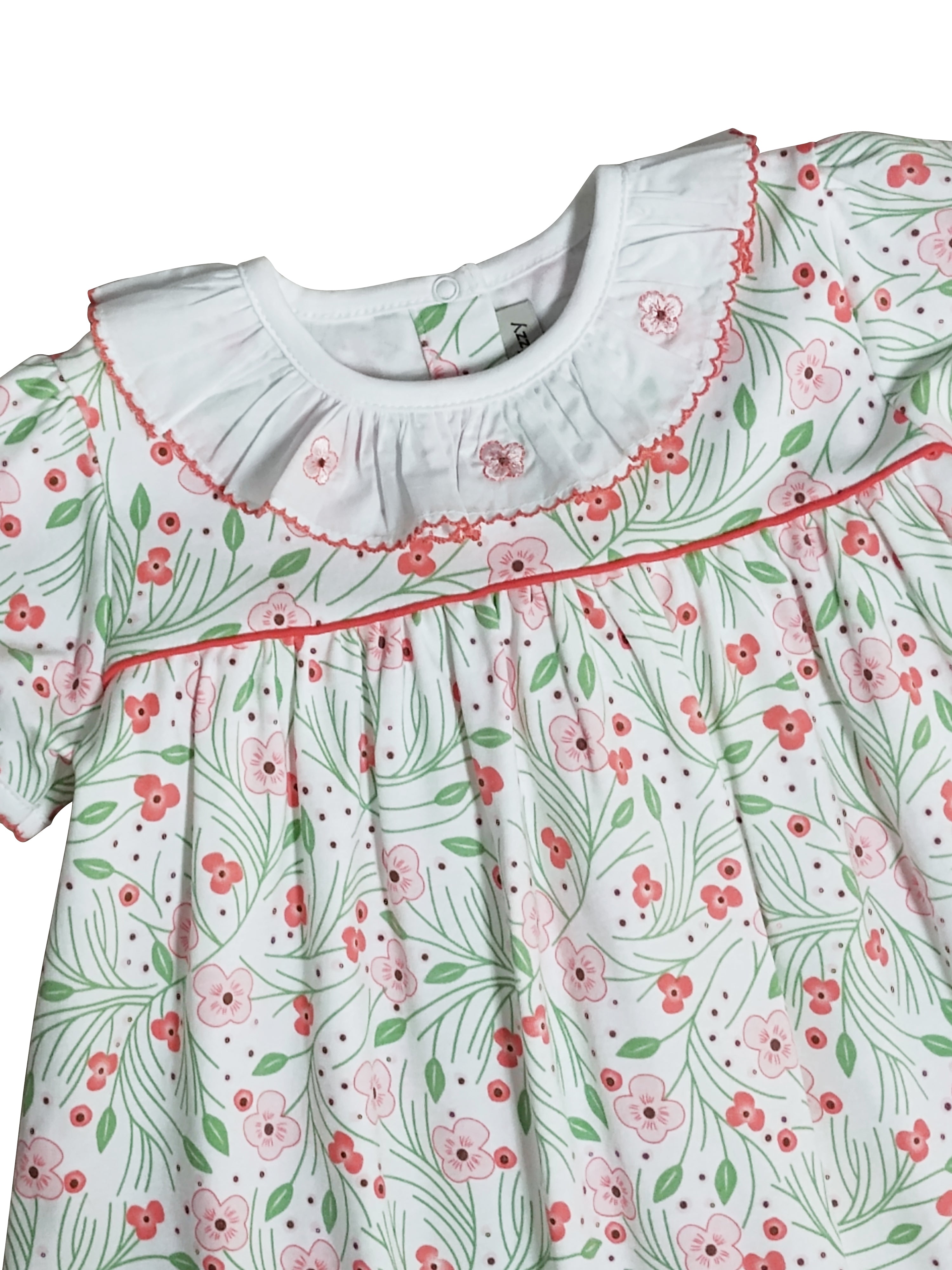Cherry Blossoms Float Girls Dress - Little Threads Inc. Children's Clothing
