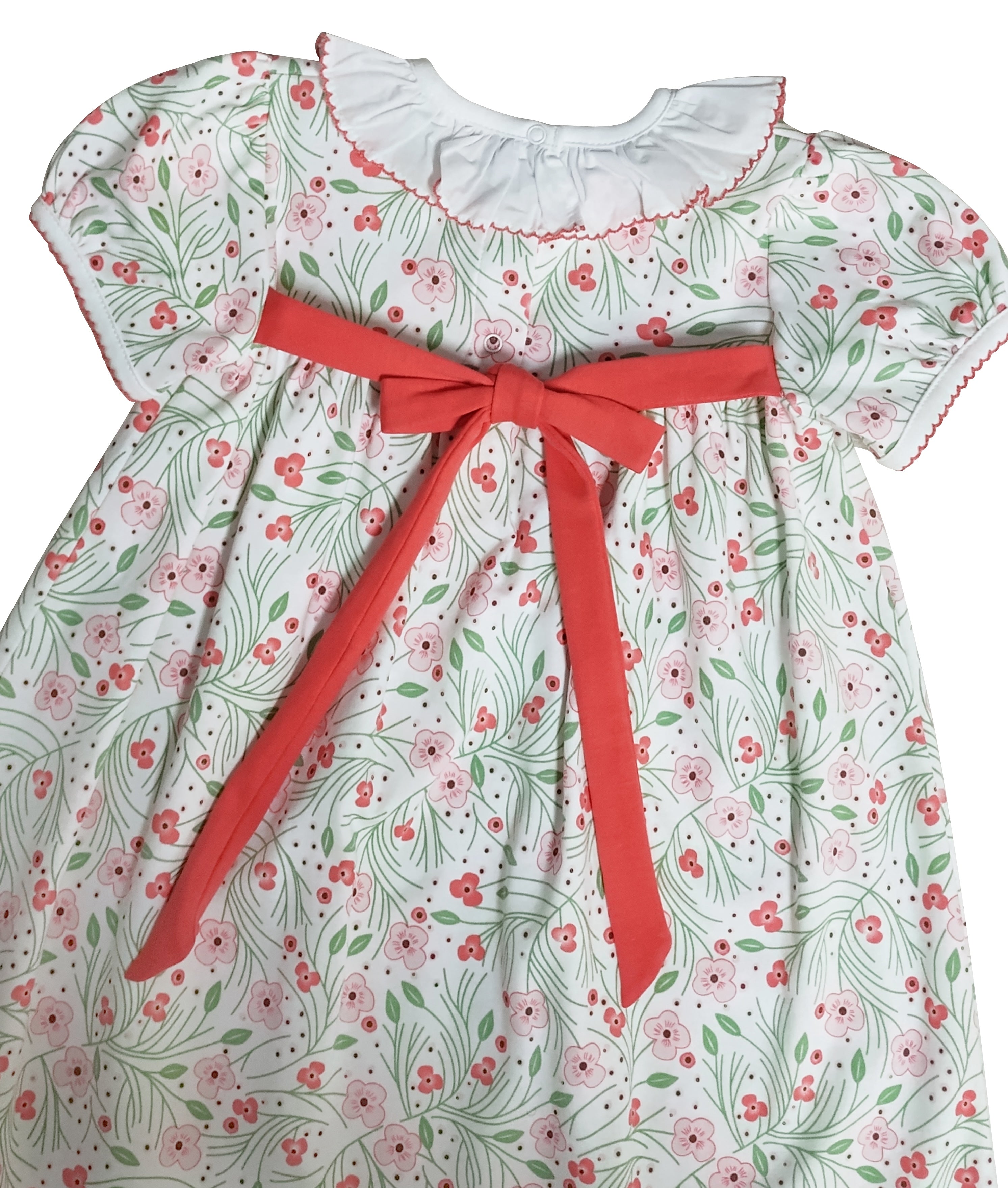 Cherry Blossoms Float Girls Dress - Little Threads Inc. Children's Clothing