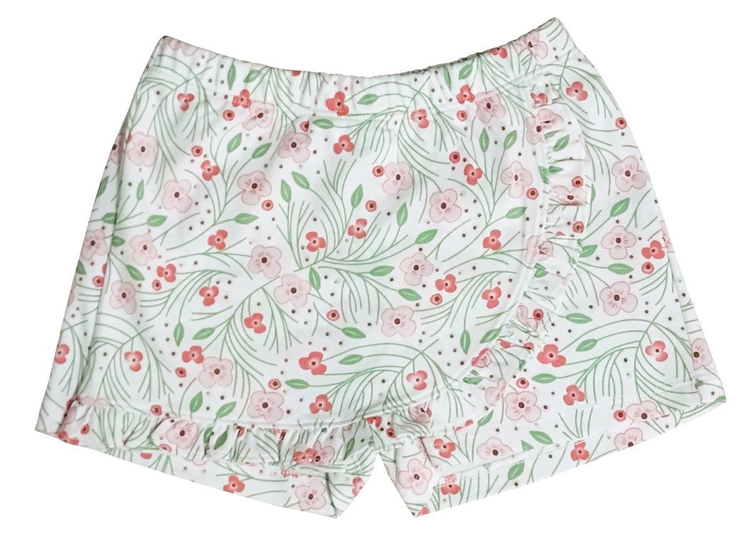 Cherry Blossoms Girl's Skorts