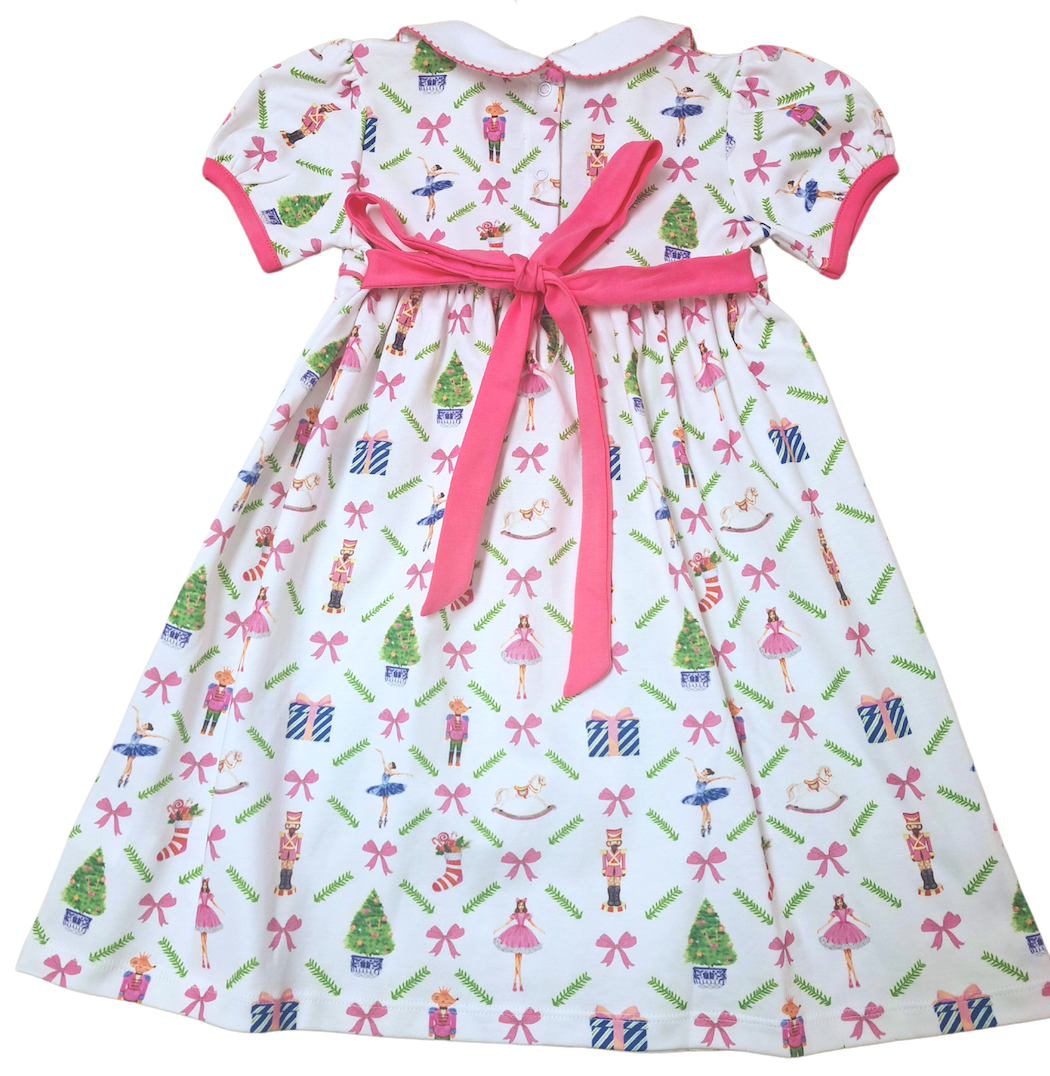 Girl's "Nutcracker" Float Dress - Little Threads Inc. Children's Clothing