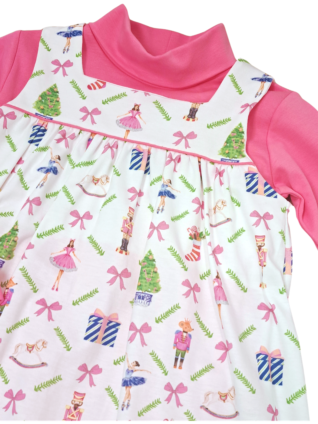 Girl's "Nutcracker" Jumper Set - Little Threads Inc. Children's Clothing