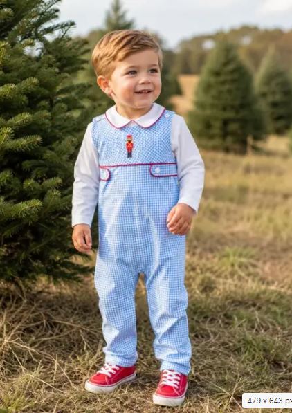 Boy's Overall Set Nutcracker Collection