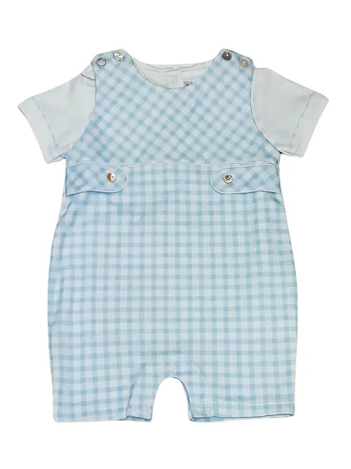Easter Bunnies Boy's Overall Set - Little Threads Inc. Children's Clothing
