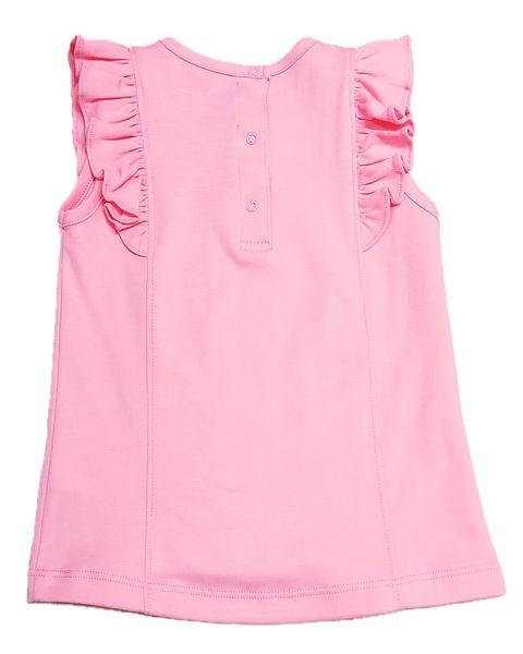 Positano Fuchsia Pima Top - Little Threads Inc. Children's Clothing