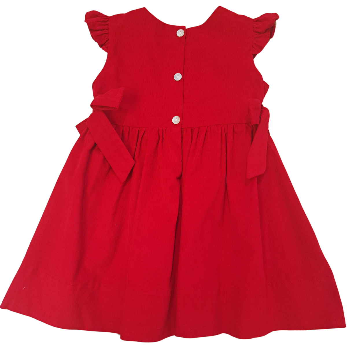 Girl's red Corduroy Jumper Basics Collection