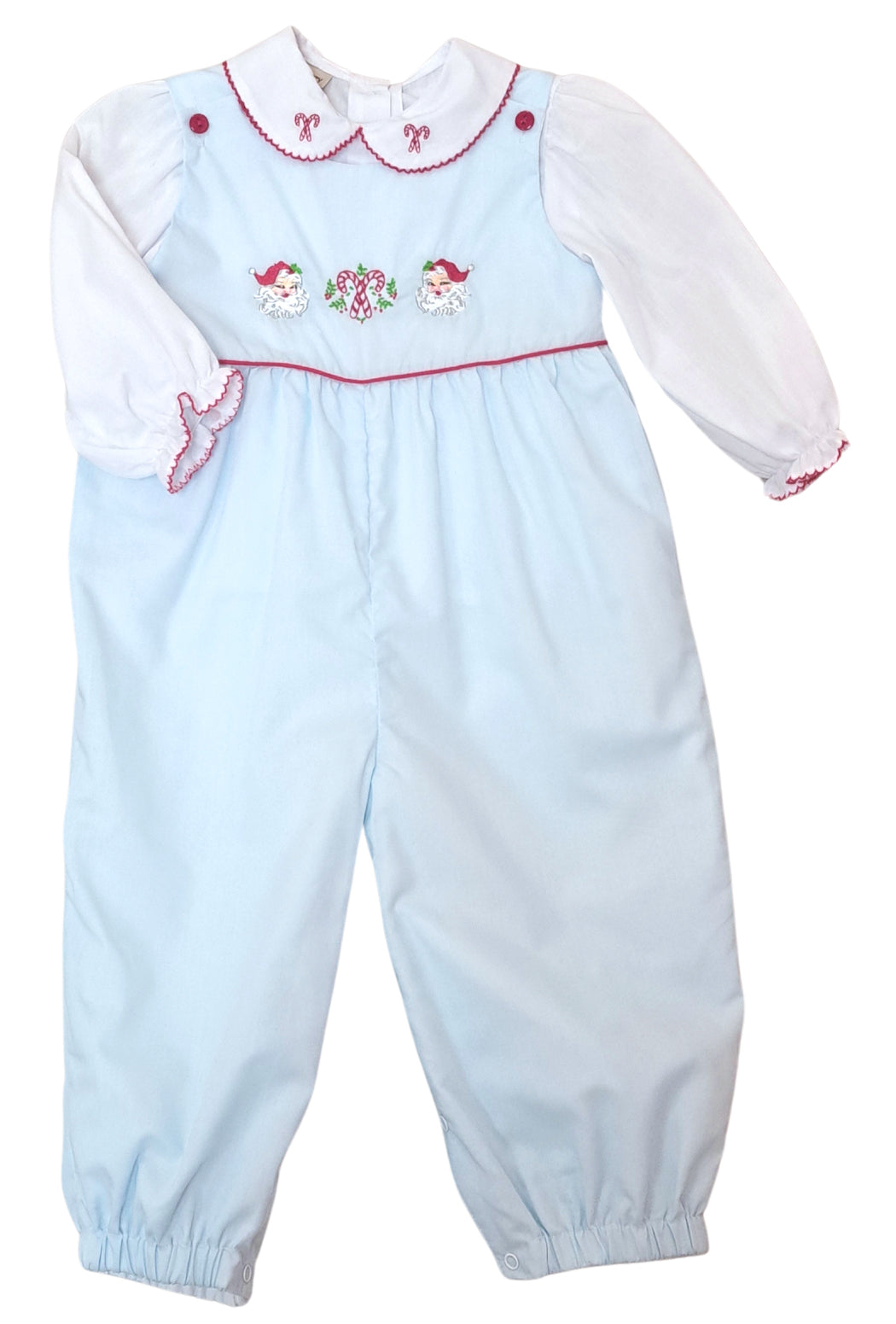 Blue girls bubble set Santa Claus Collection