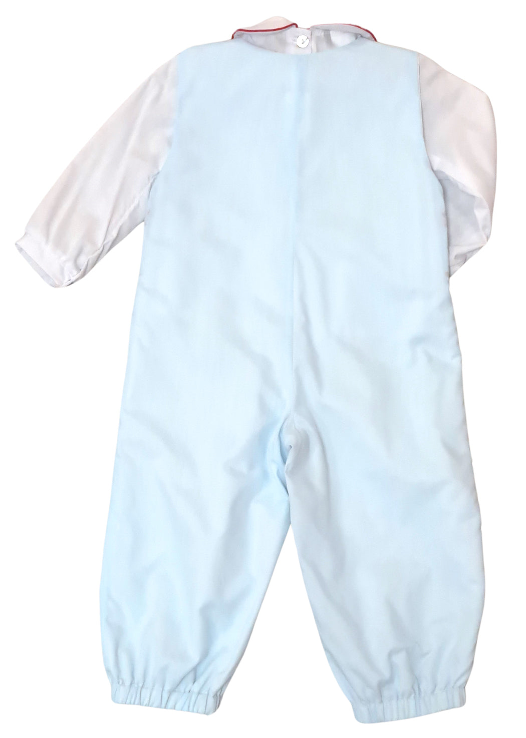 Santa Claus Boy's Long Romper Set - Little Threads Inc. Children's Clothing