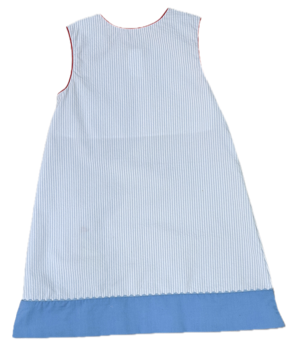 Girl's Sailboat Applique A-Line - Little Threads Inc. Children's Clothing