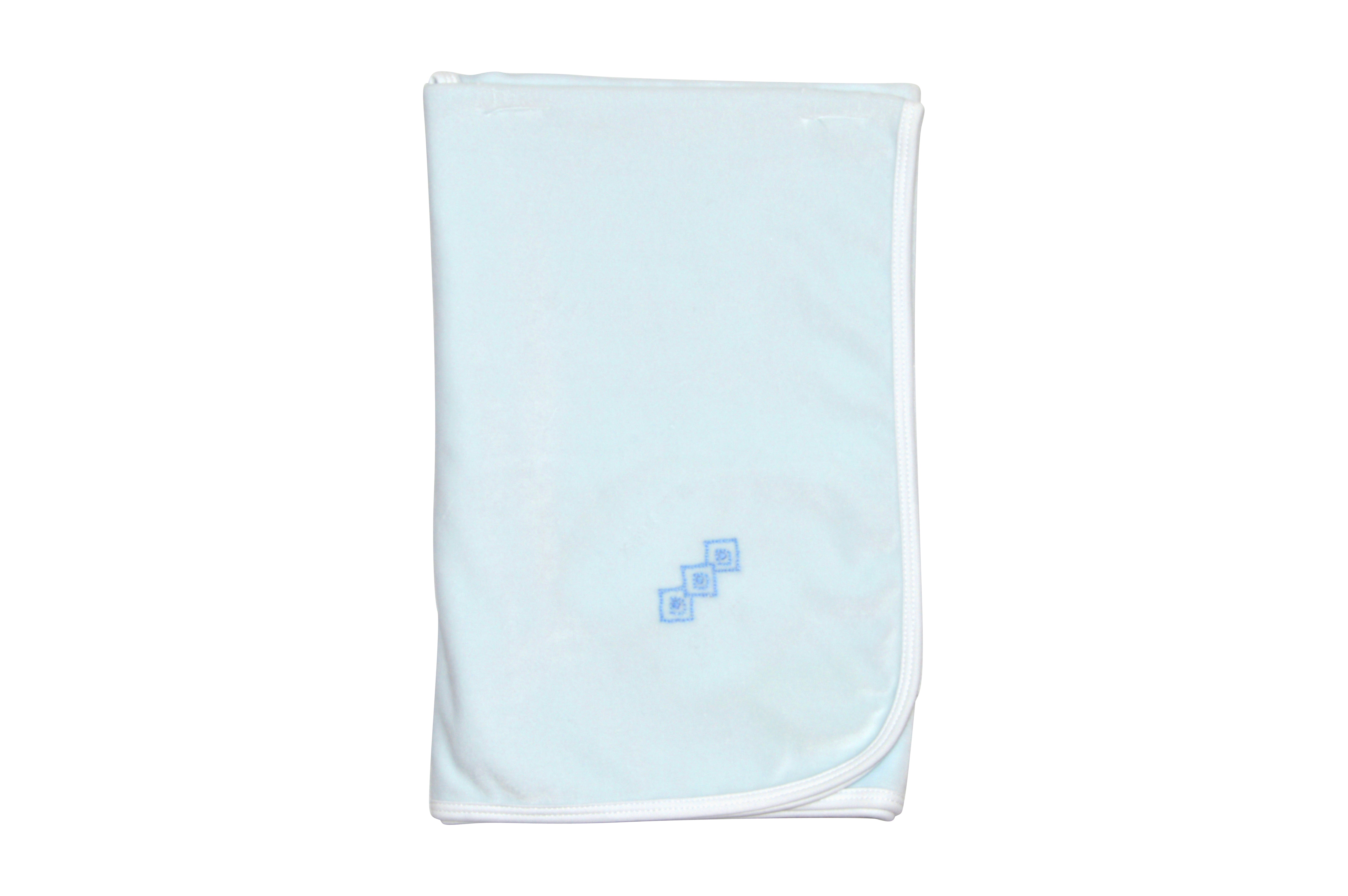 Blue Velour Argyle Set - Little Threads Inc. Children's Clothing