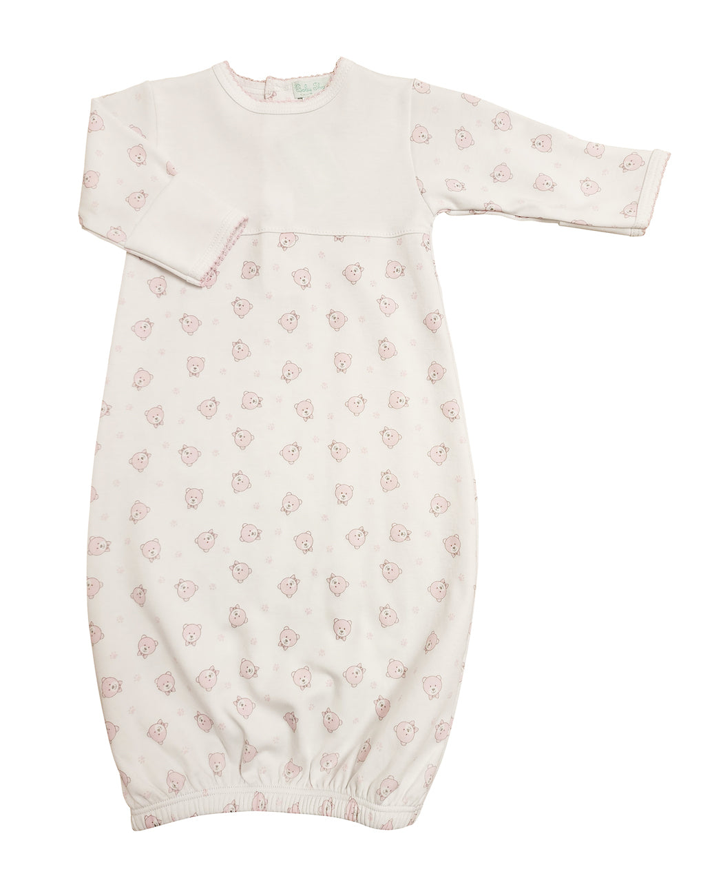Pink Bears Baby Daygown - Little Threads Inc. Children's Clothing