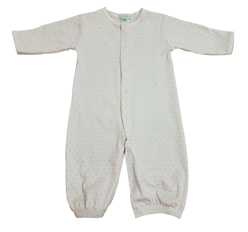 Pink Argyle with dot Baby Converter - Little Threads Inc. Children's Clothing