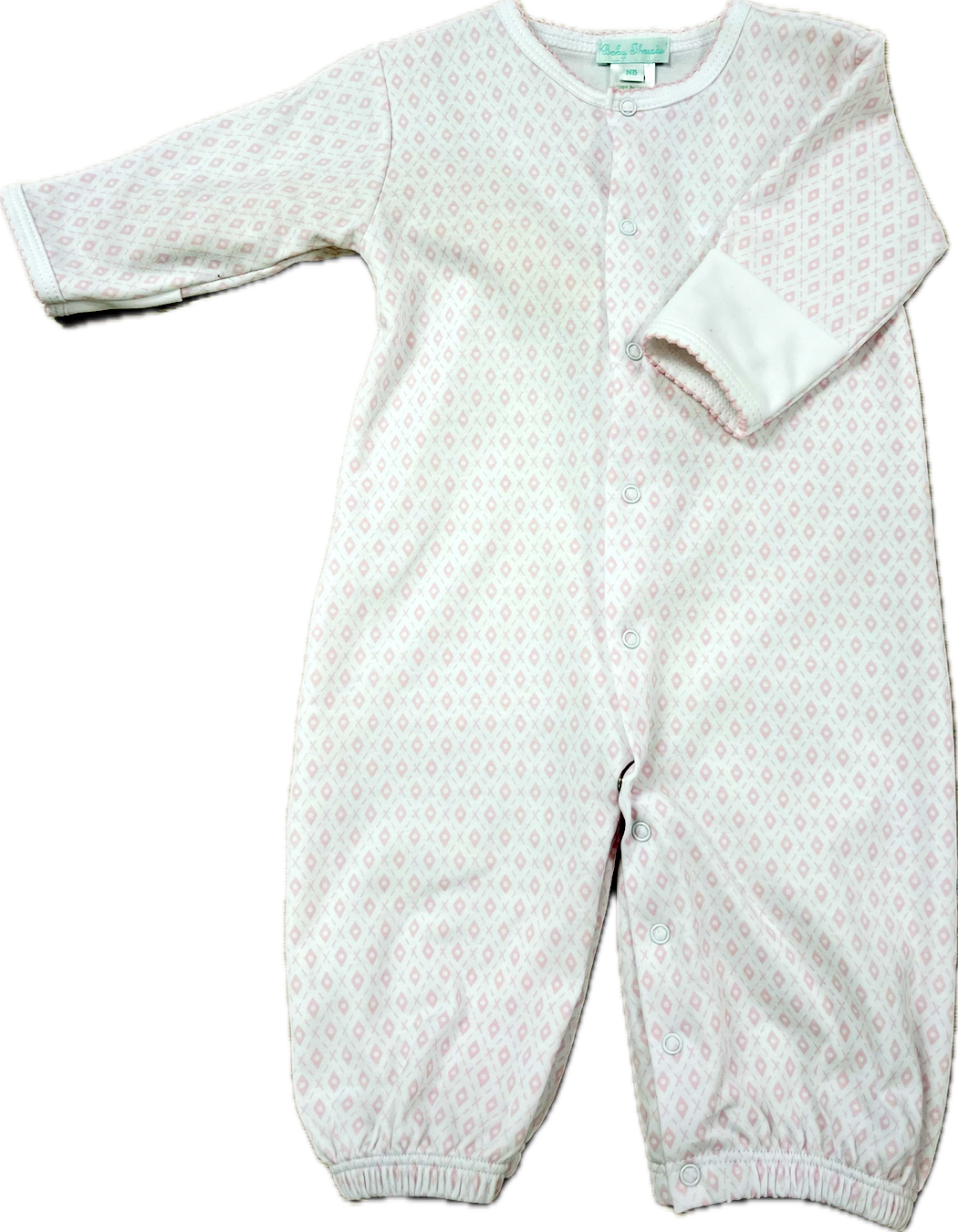 Pink Argyle with dot Baby Converter - Little Threads Inc. Children's Clothing