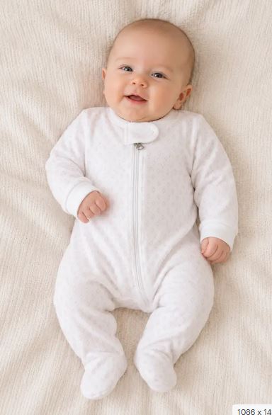 Pink Argyle with dot Baby Footie