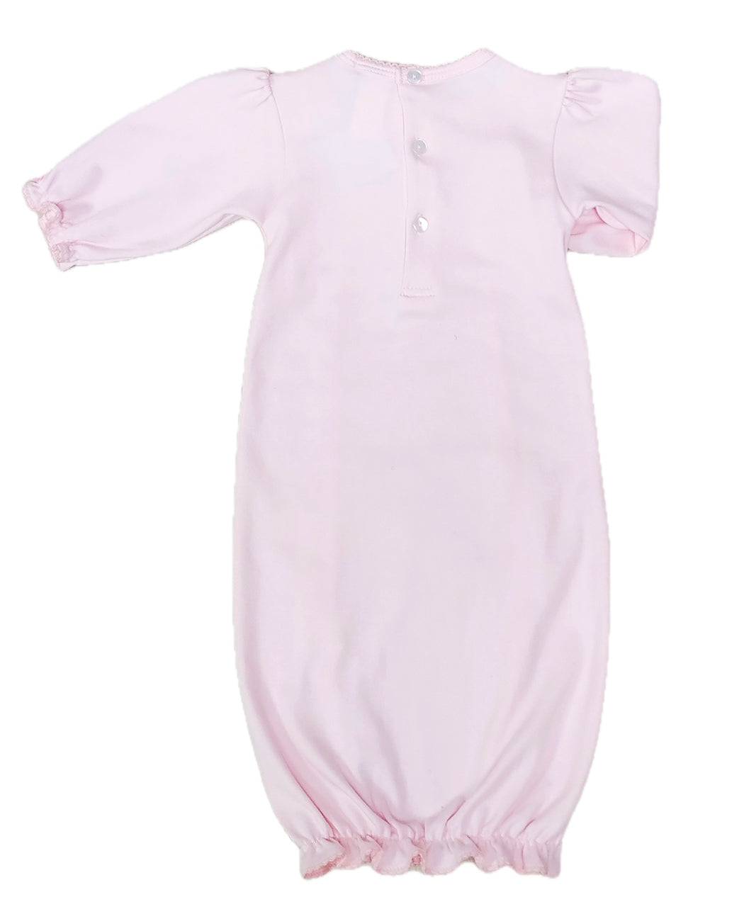 Pink Hand smocked Baby Girl Day gown/Take me home