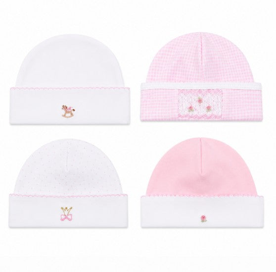 Newborn baby hats gift set (4)