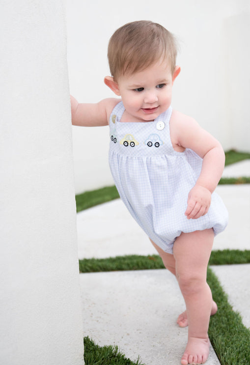 Traffic Applique Baby Boy's  Sun Bubbled - Little Threads Inc. Children's Clothing