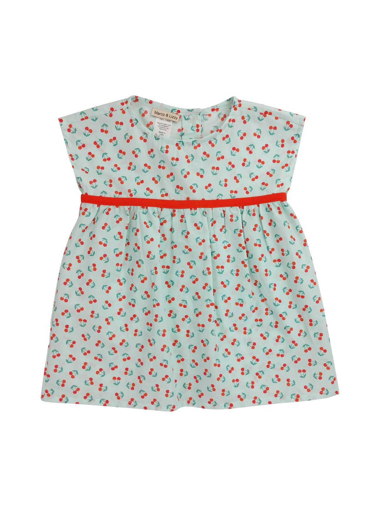 Cherries Girl's Short Set - Little Threads Inc. Children's Clothing