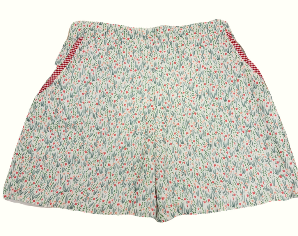 Tulips Collection Girl's Shorts - Little Threads Inc. Children's Clothing