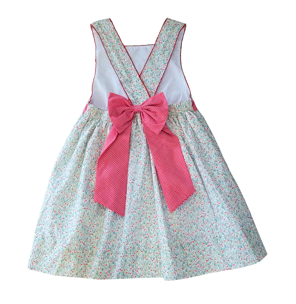 Tulips Collection Strap Dress - Little Threads Inc. Children's Clothing