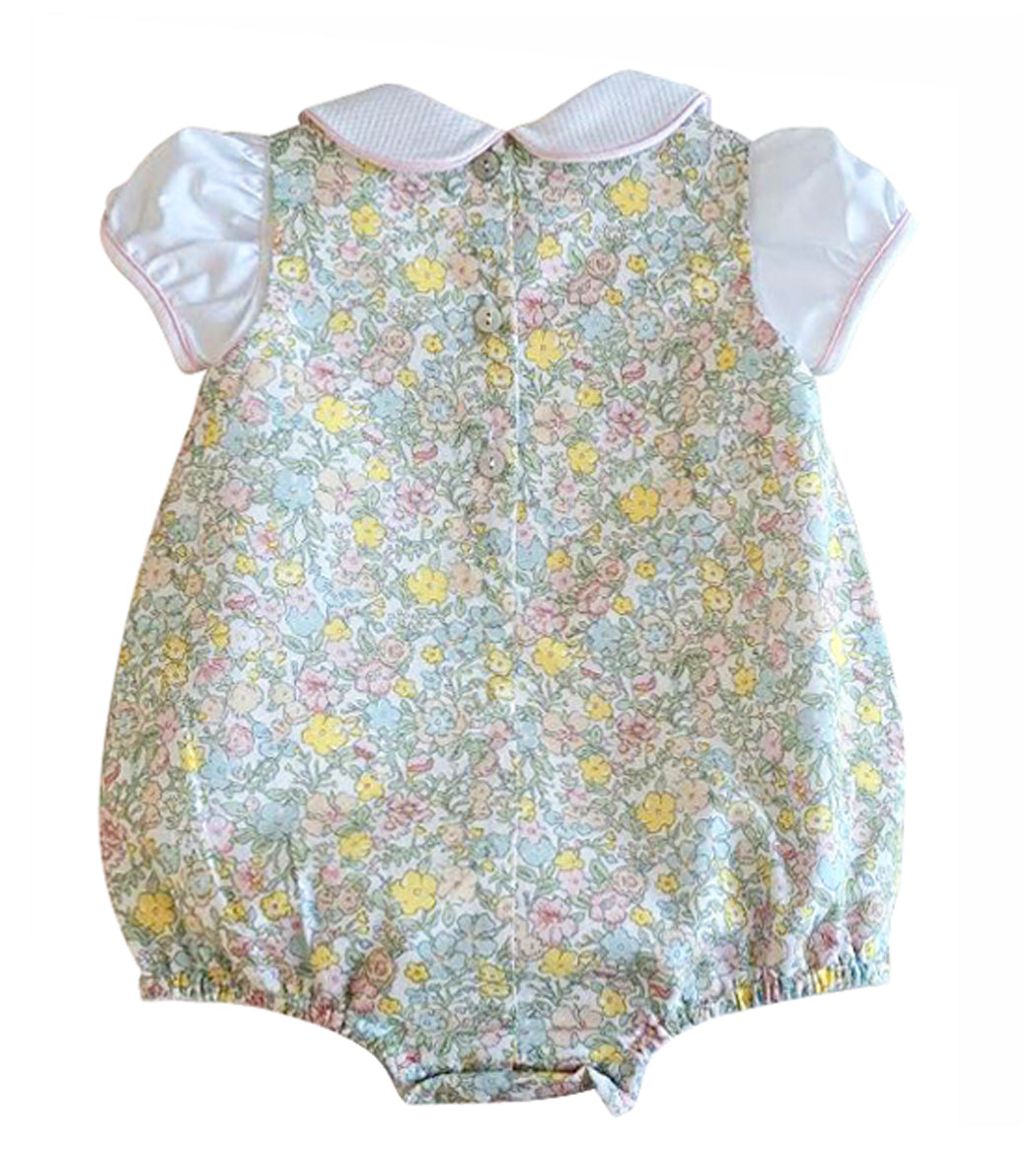 Spring Again Floral baby girl romper - Little Threads Inc. Children's Clothing