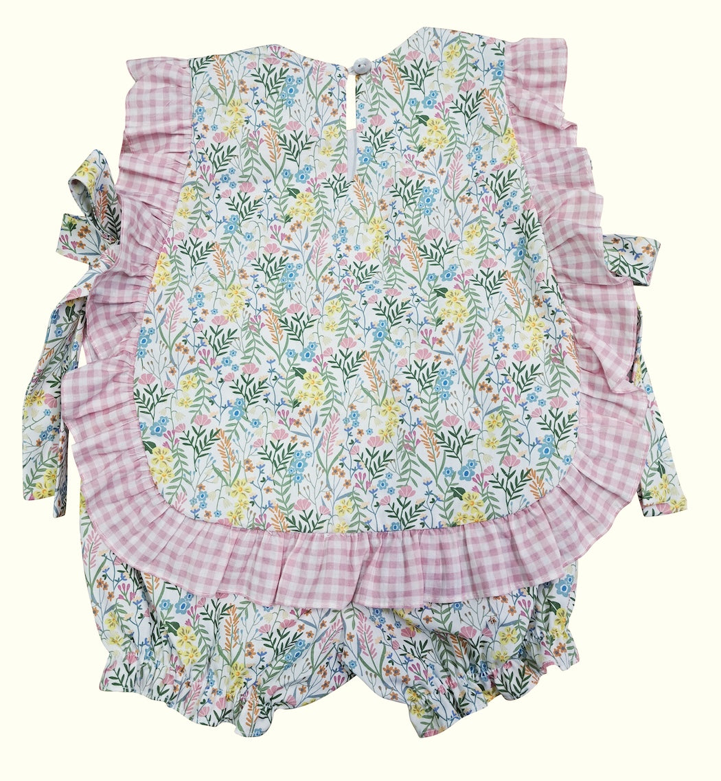 "Adrian and Oliver Collection" Adrian Baby Girl's Diaper Set - Little Threads Inc. Children's Clothing