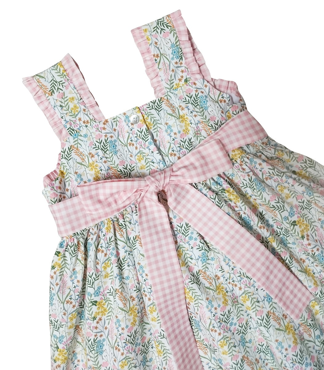 Adrian Floral Girls Dress - Little Threads Inc. Children's Clothing