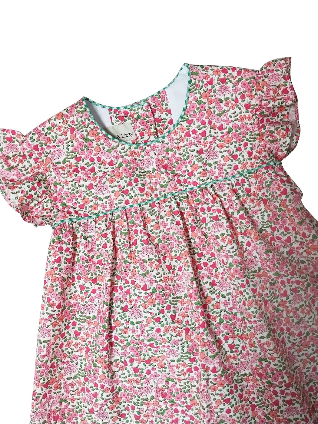 Brooke Floral Print Top - Little Threads Inc. Children's Clothing