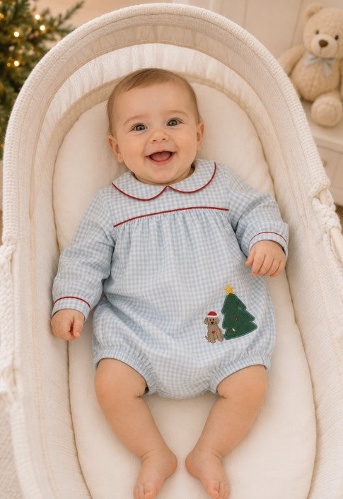 BABY BOY BUBBLE CHRISTMAS TREE