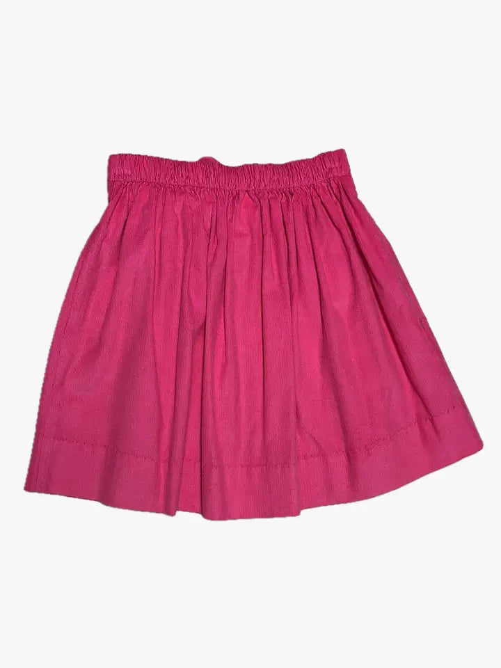 Girl's "Amy & Lucas" Hot Pink Skirt - Little Threads Inc. Children's Clothing