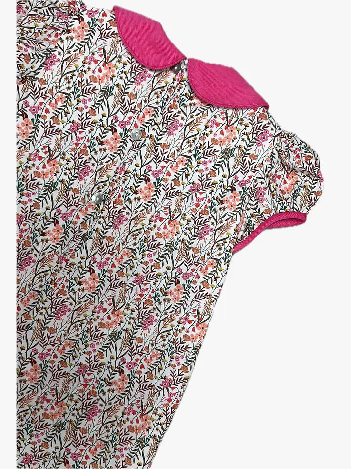 Girl's "Amy & Lucas" A-Line Dress - Little Threads Inc. Children's Clothing