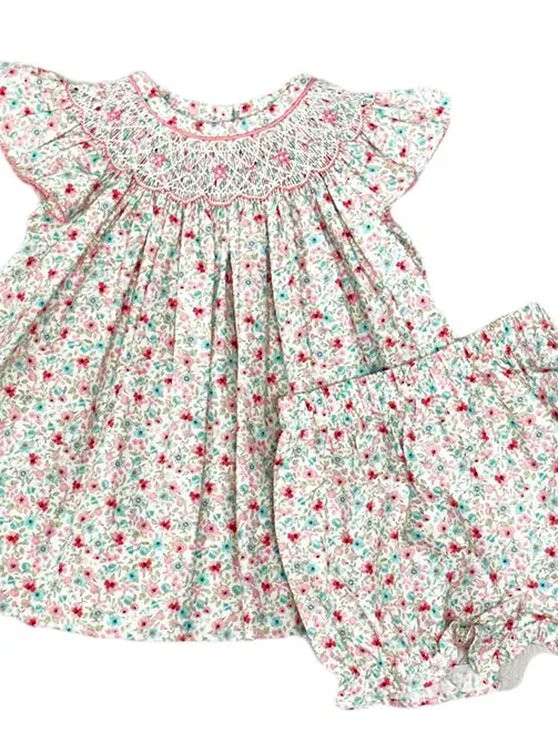 AnnaLynn Girls Smocked Bishop - Little Threads Inc. Children's Clothing