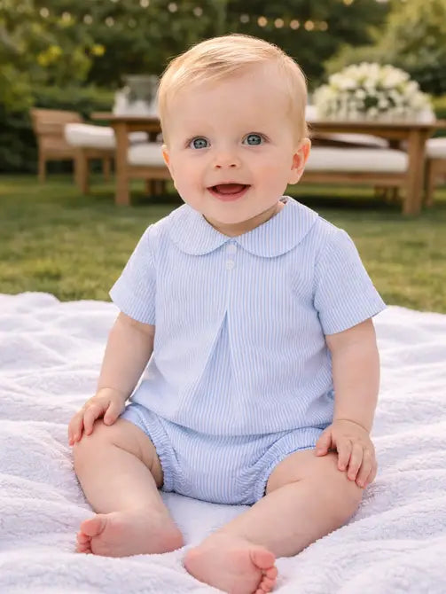 Celine Baby Boy 2 Pc Diaper Set - Little Threads Inc. Children's Clothing
