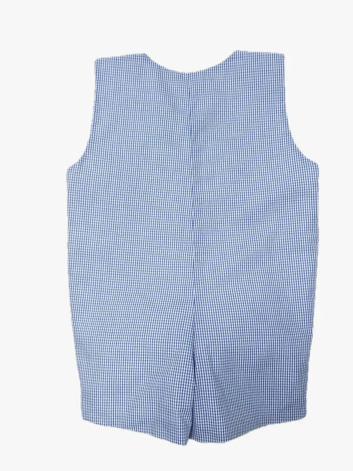 Back to School Boys Smocked overall - Little Threads Inc. Children's Clothing