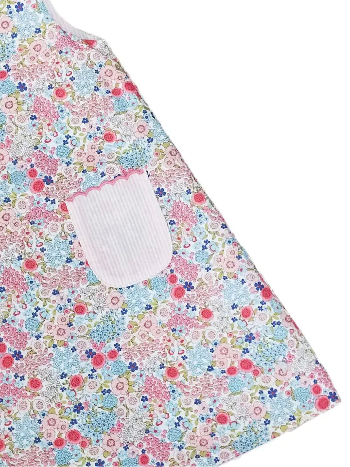 Celine Girls A Line Dress With Pockets - Little Threads Inc. Children's Clothing