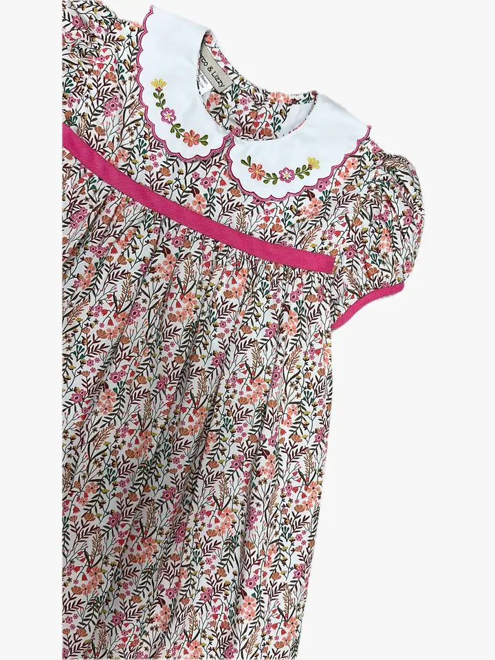 Girl's "Amy & Lucas" Float Dress - Little Threads Inc. Children's Clothing