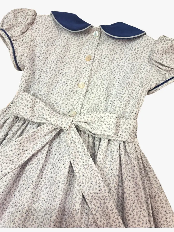 Hand smocked girls dress Christina Collection - Little Threads Inc. Children's Clothing