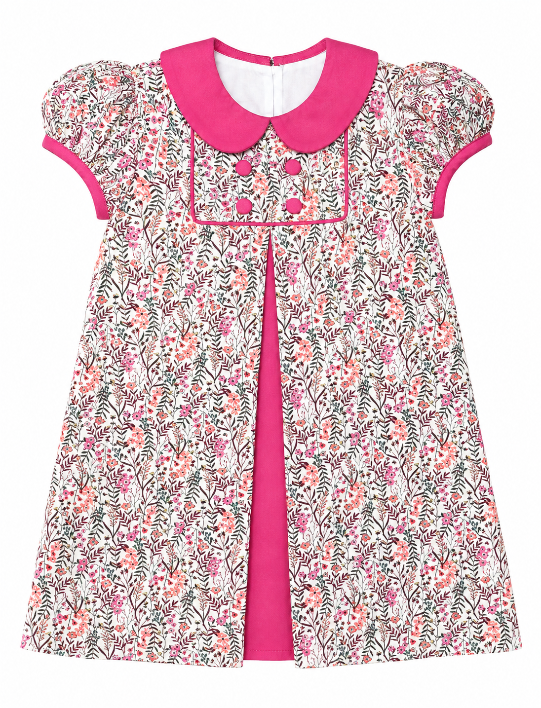 Girl's "Amy & Lucas" A-Line Dress