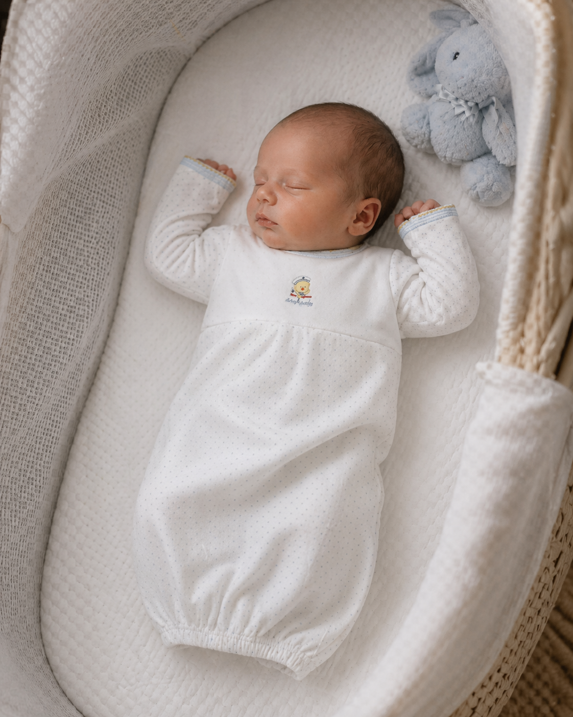 Sailor Duckies Gown - Little Threads Inc. Children's Clothing