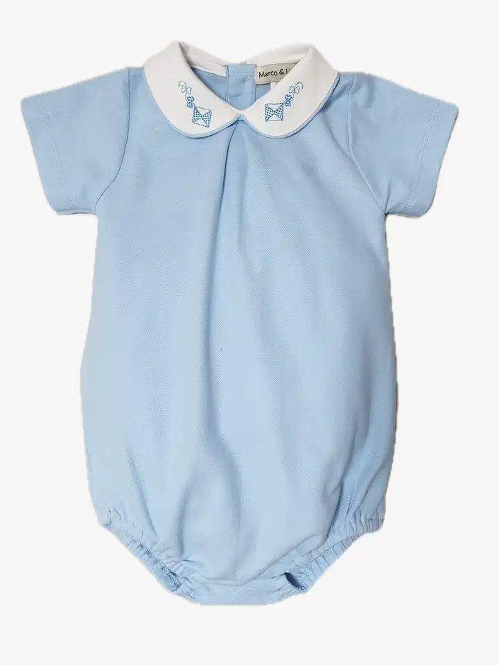 Spring Meadows Boy's Romper - Little Threads Inc. Children's Clothing