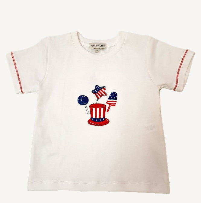 Patriotic boy's short set - Little Threads Inc. Children's Clothing