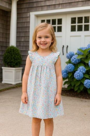 Float Girl's Dress Spring Meadows Collection - Little Threads Inc. Children's Clothing