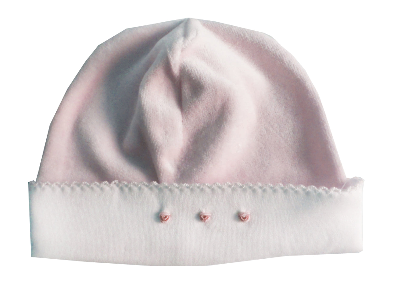 Pink Velour Dot Hat - Little Threads Inc. Children's Clothing