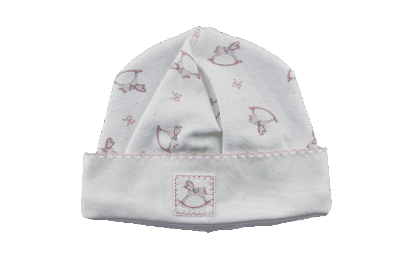 Baby Girl's Rocking Horse Print Hat - Little Threads Inc. Children's Clothing