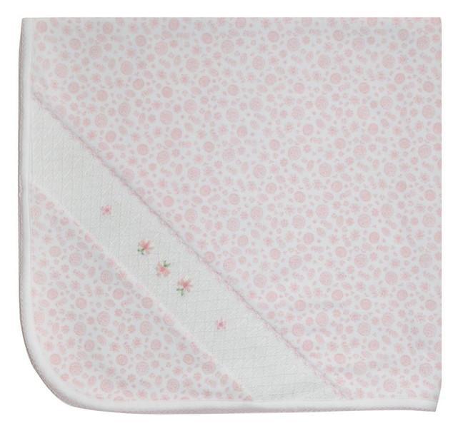 Pink Print Velour Blanket - Little Threads Inc. Children's Clothing